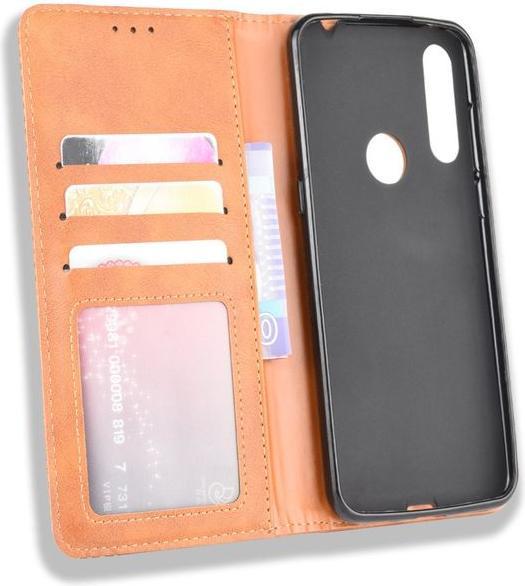 Immagine prodotto MU Classic Serie di copertine di libri in pelle retrò (1S (2020), Alcatel 3X (2020))