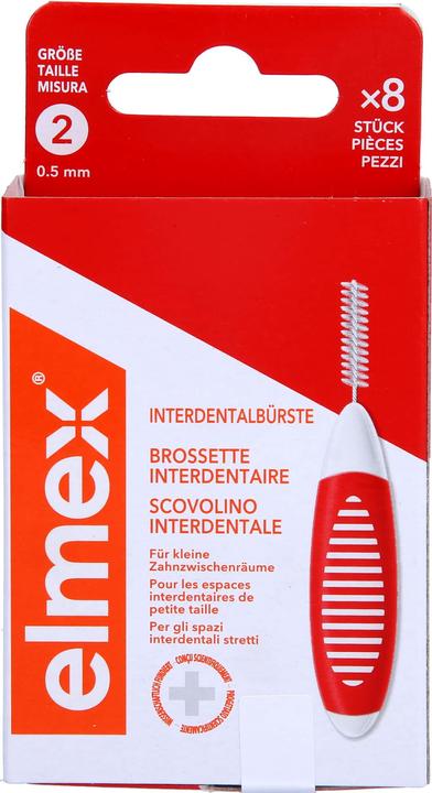 Elmex Interd Red Iso 2 0., 8 pcs ZBU (8 x, 0.50 mm)