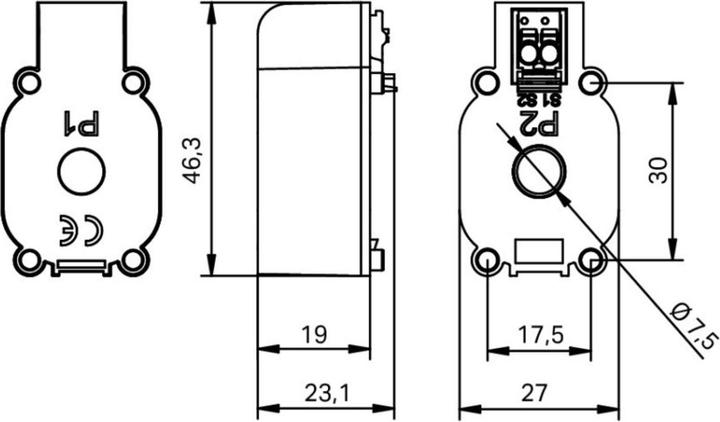 Produktbild Wago 855-2701/064-001 Stromwandler