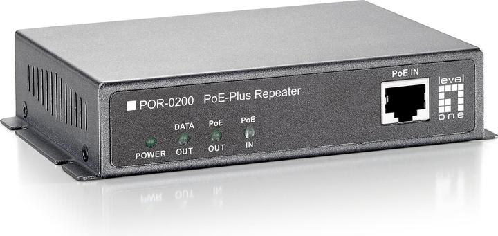 Produktbild LevelOne POR-0200 PoE-Plus Repeater (2 Ports)