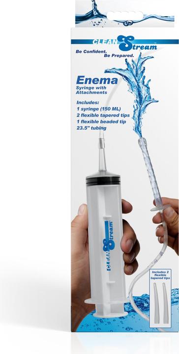 Produktbild CleanStream Einlauf Spritze mit Zubehör