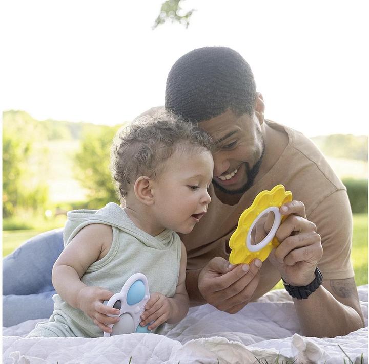 Produktbild Fat Brain Toys Greifspiel Dimpl Bright