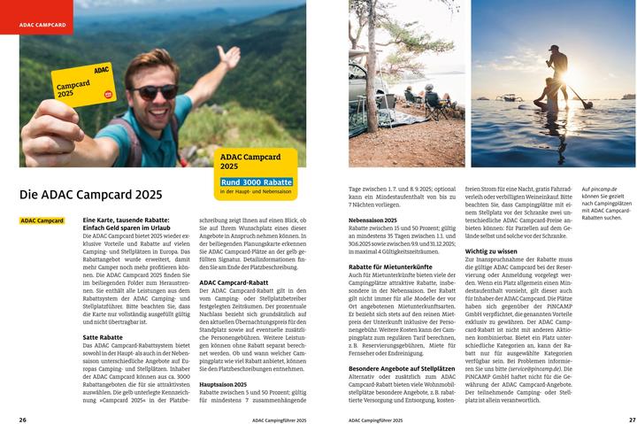 Produktbild Adac Campingführer Südeuropa 2025 (Deutsch, 2024)
