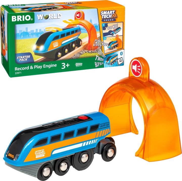 Productafbeelding Brio Smart Tech Geluidslocomotief met opnamefunctie