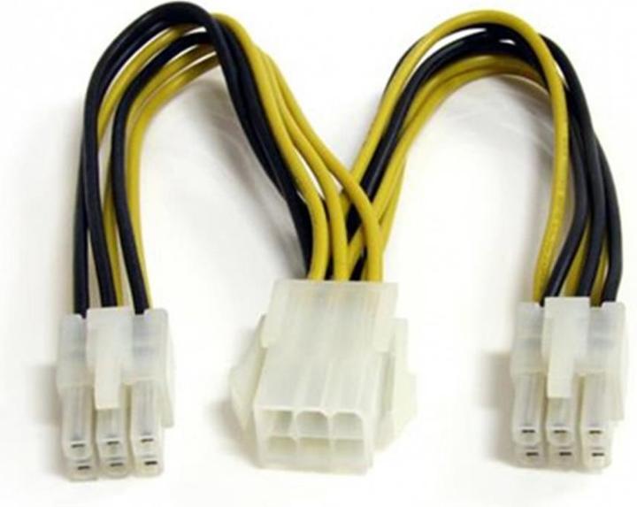 Produktbild StarTech 6in Pcie Power Splitter Cable (15.24 cm)