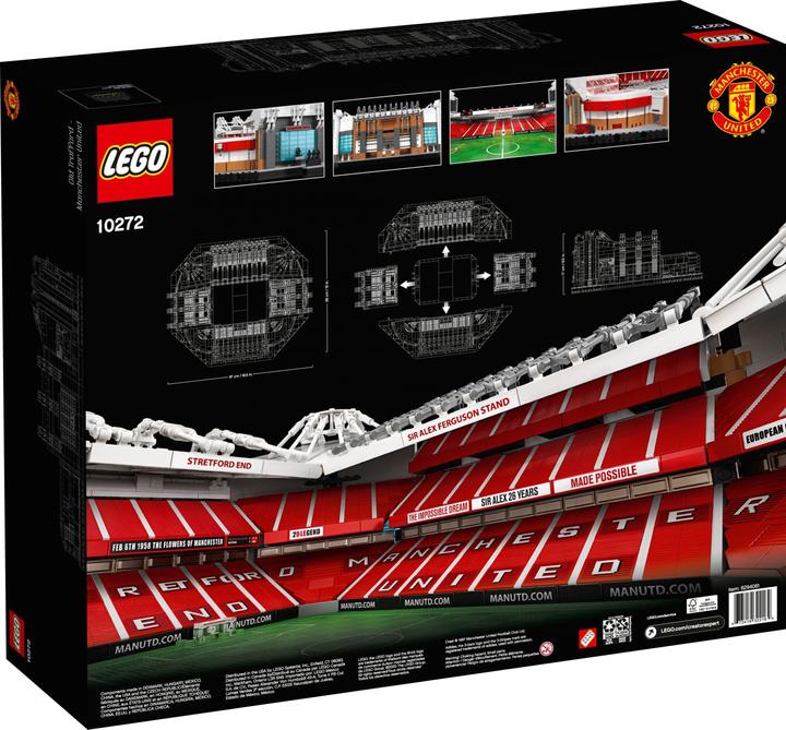 Image du produit LEGO Old Trafford - Manchester United (10272, LEGO Creator Expert, LEGO difficiles à trouver)