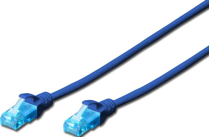 Actual product image Digitus CAT5e U-UTP Patchk.,1m, Blue (U/UTP, CAT5e, 1 m)
