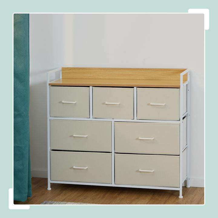 Immagine prodotto Relaxdays Cassettiera (100 x 30,5 x 85 cm)
