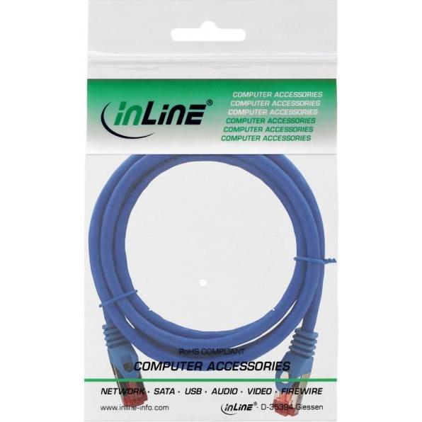 Thumbnail - InLine Patchkabel (S/FTP, CAT6, 2 m), Netzwerkkabel