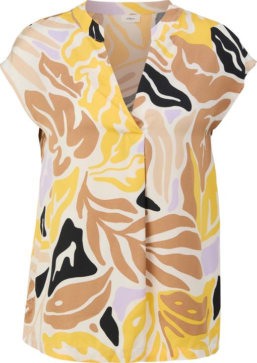 Actual product image S.Oliver Bluse Satinbluse ohne Ärmel (38)