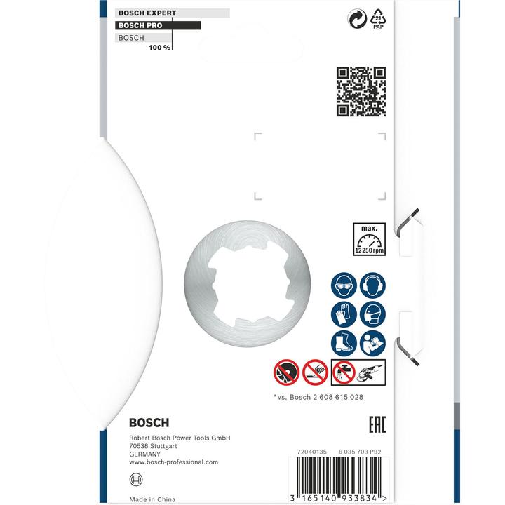 Immagine prodotto Bosch Professional Zubehör Disco diamantato PRO Multi Material X-Lock, 125 x 22,23 mm, 22,23 mm