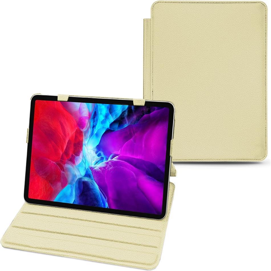 Noreve Lederschutzhülle horizontal (iPad Pro 11 2020 (2. Gen)), Tablet Hülle, Beige
