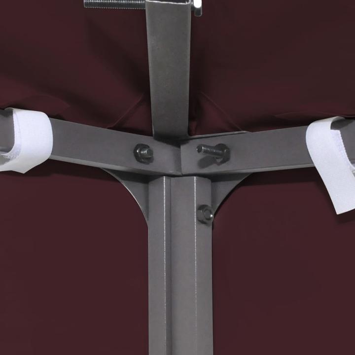 Actual product image vidaXL Pavilion roof 310 g / m² 3x4 m wine red (400 cm, 300 cm)
