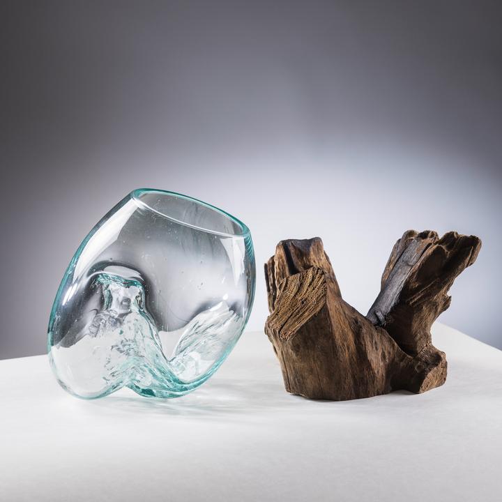 Produktbild Angela Bruderer Deko-Vase auf Wurzel «Natural»