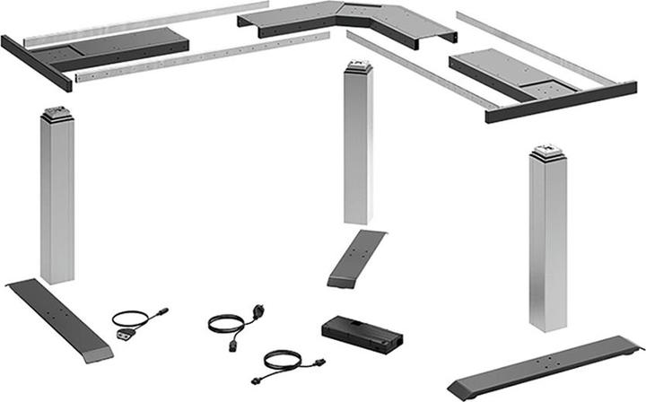 Actual product image Hettich Table frame set 90° angle LegaDrive
