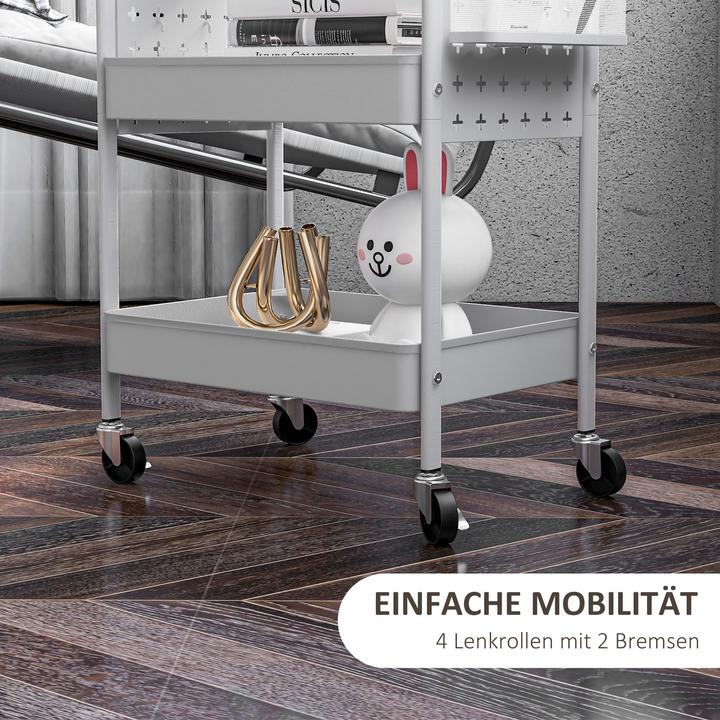 Actual product image Homcom Kitchen trolley