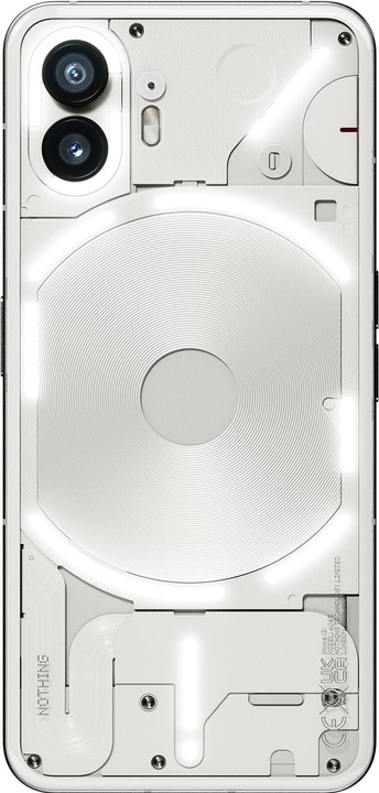 Nothing Phone (2) (256 Go, Blanc, 6.70", Double SIM, 50 Mpx, 5G)