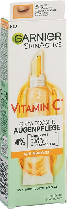 Produktbild Garnier SkinActive Vitamin C (Augenpflege Crème, 15 ml, Tag + Nacht)