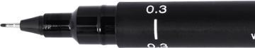 Actual product image Uni-ball Pin (Black, 1 x)
