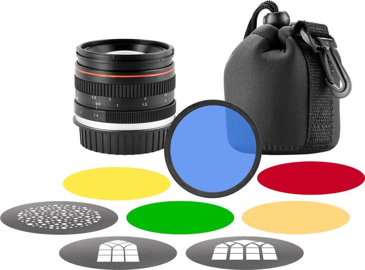 Produktbild Westcott 50mm f/1.4 Lens Kit for Optical Spot