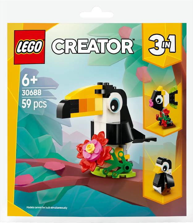 LEGO Tropischer Tukan (30688, LEGO Creator Expert)