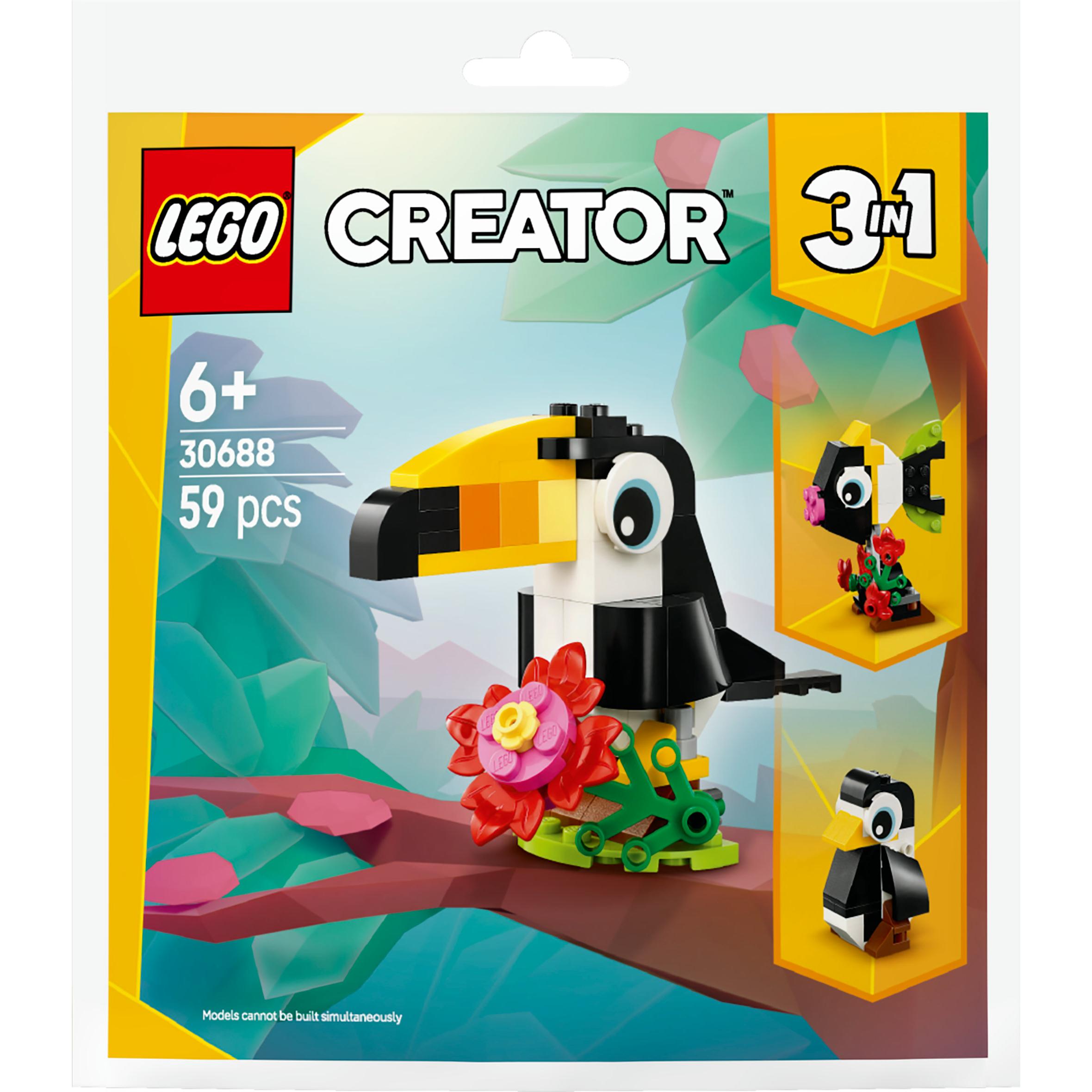 LEGO Tropischer Tukan (30688, LEGO Creator Expert)