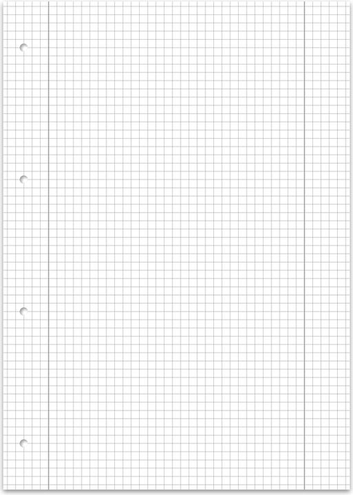 Produktbild Ursus Collegeblöcke Recycling (A4, Kariert)