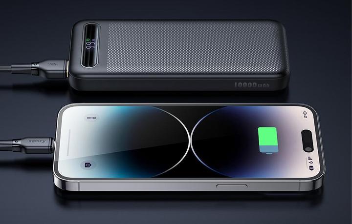 Actual product image Mcdodo Power Bank MC-3881 Digital Display 10000mAh, 22.5W do D (czarny) (10000 mAh, 22.50 W, 37 Wh)