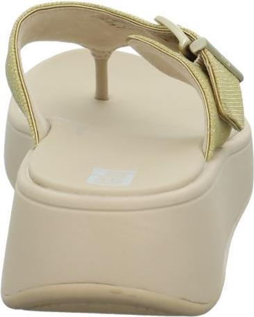 Image du produit Fitflop F Mode Buckle Shimmerlux Flatform Toe Post Sandal (39)