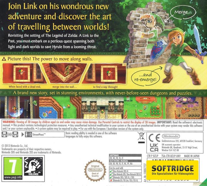 Immagine prodotto Nintendo The Legend of Zelda: A Link Between Worlds (3DS, DE)