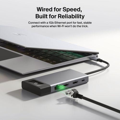 Produktbild Belkin CONNECT 8-IN-1 UCB-C HUB (USB-C, 8 Ports)