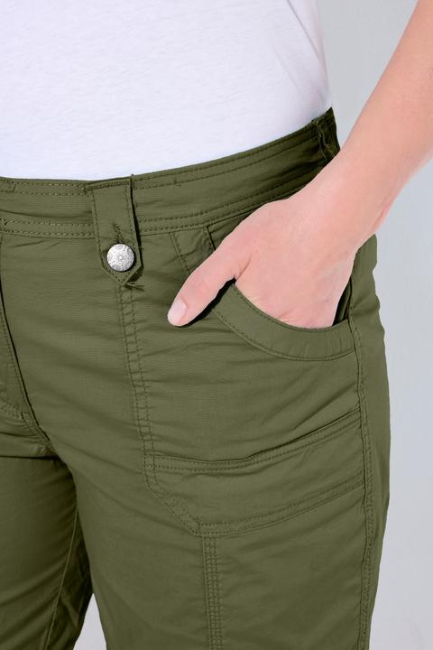 Produktbild Ulla Popken Cargo-Bermuda, Komfortbund, 4-Pocket-Schnitt (56)