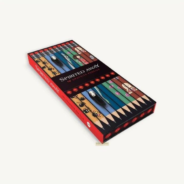 Studio Ghibli Le voyage de Chihiro - Set de crayons à papier (HB, 10x) (CHRO-20267)