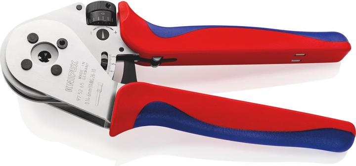 Produktbild Knipex Vierdornpresszange für gedrehte Kontakte (230 mm)