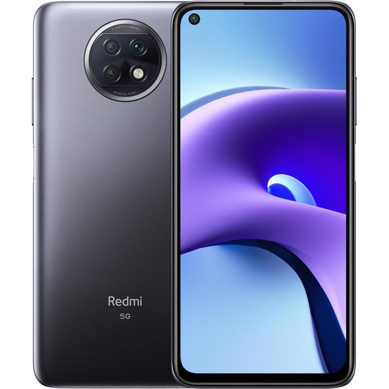 Xiaomi Redmi Note 9T (64 GB, Nightfall Black, 6.53", Dual SIM, 5G), Smartphone, Violett