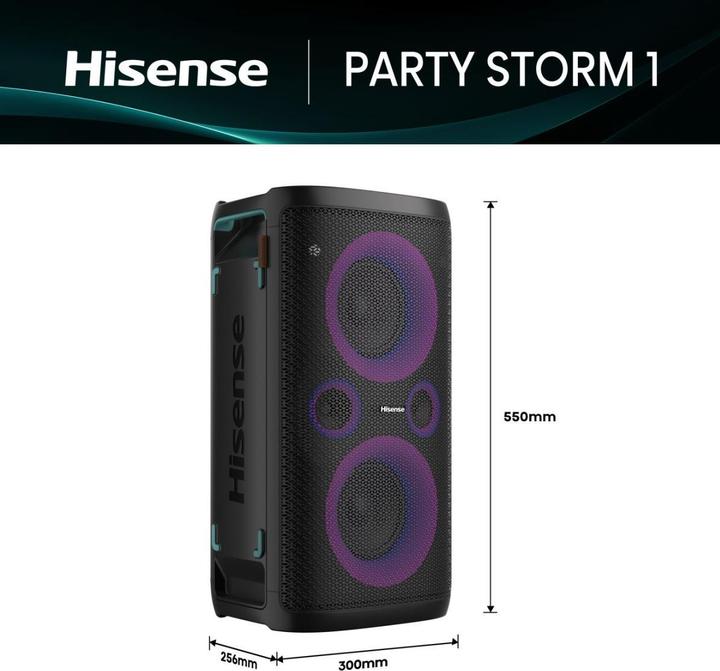 Image du produit Hisense BT zvočnik Party Storm 1 (15 h)