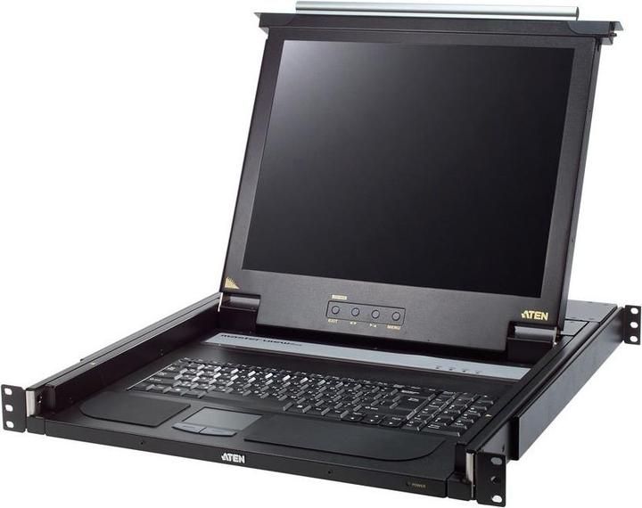 Produktbild Aten CL1000N Slideaway-Konsole mit 19"-Display