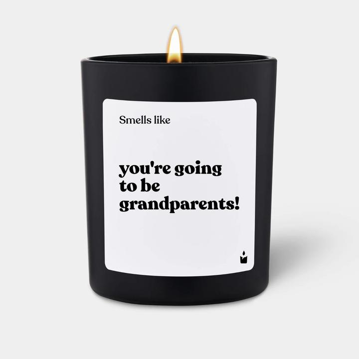 Chatty Candles Bougie parfumée Flowery Smells like you're going to be grandparents!