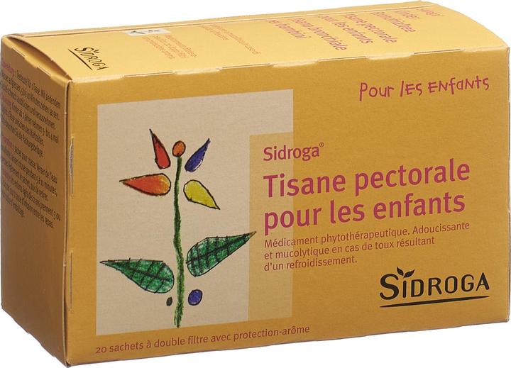 Produktbild Sidroga Kinder Bronchial Tee Beutel (75 g)