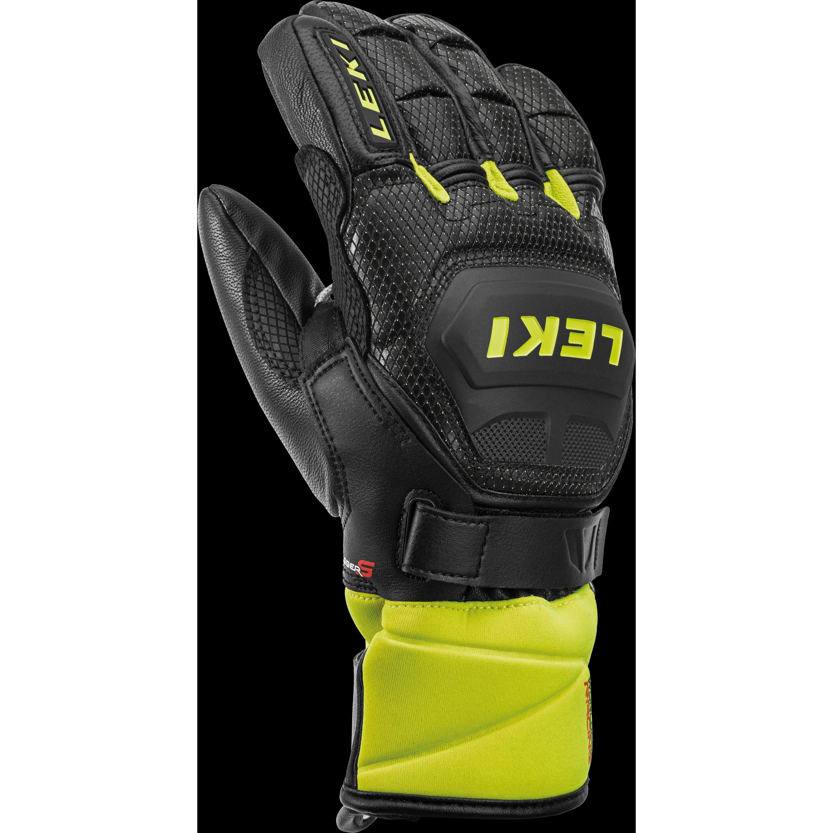 Leki, Jungen, Handschuhe, LE RĘK WCR Flex S Jr. lem 4.0, Mehrfarbig, (4)