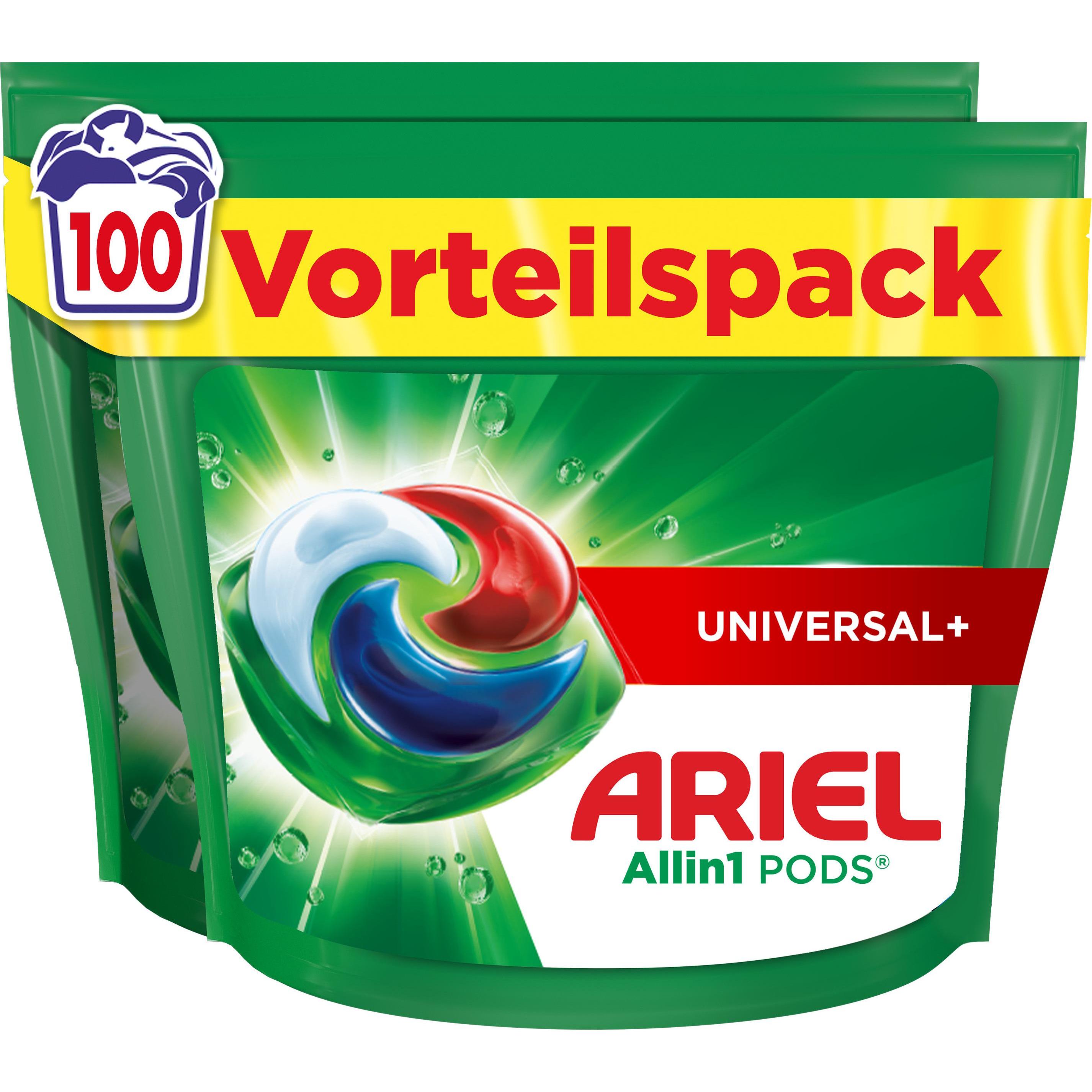 Ariel Universal+, Waschmittel + Textilpflege