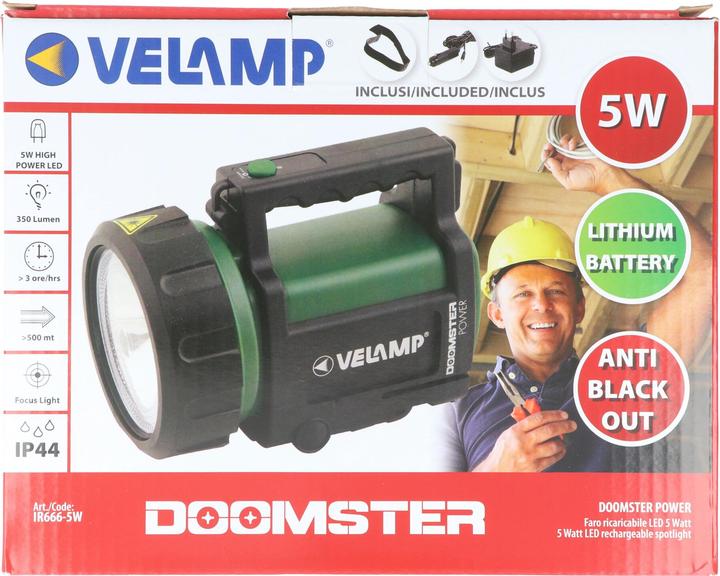 Actual product image Velamp Portable Rechargeable Lamp (350 lm)