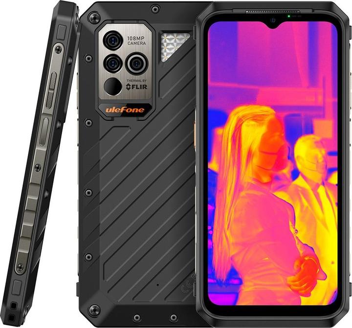 Produktbild Ulefone Power Armor 18T Ultra (512 GB, Schwarz, 6.57", Dual SIM, 5G)