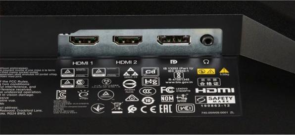 Actual product image Lenovo G25-20 (1920 x 1080 pixels, 25")