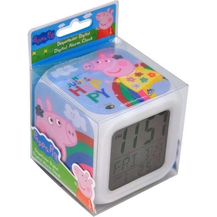 Thumbnail - Kids Licensing, Wecker, Digital clock with alarm Peppa Pig PP17073