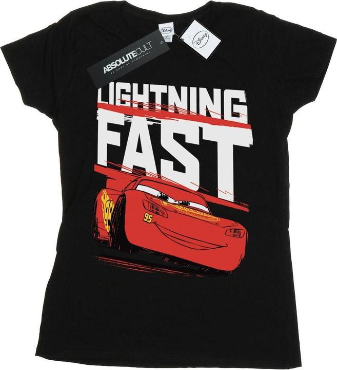 Immagine prodotto Disney Cars Lightning Fast Maglietta Donna (M)