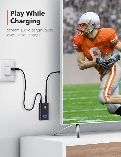 Actual product image Taotronics TT-BA07 (Transmitter & Receiver)