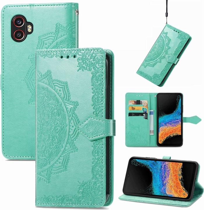 Produktbild König Design Hülle Handy Schutz für Samsung Galaxy Xcover6 Pro Case Cover Bumper Tasche Etuis (Samsung Galaxy XCover 6 Pro)