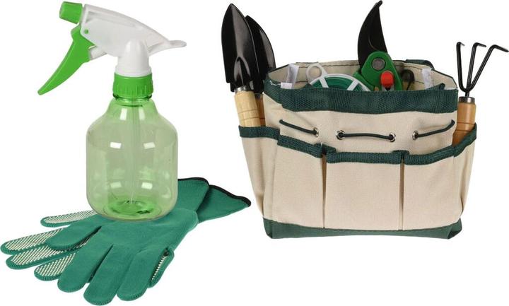 Produktbild Gartenwerkzeug-Set im Beutel, 8-teilig.