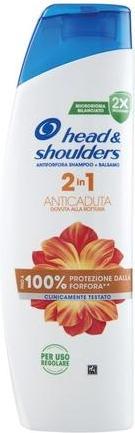 Immagine prodotto Head & Shoulders Shampoo e balsamo anti-caduta dei capelli 2 in 1 per donne 250ml - Testato clinicamente (250 ml, Shampoo liquido)